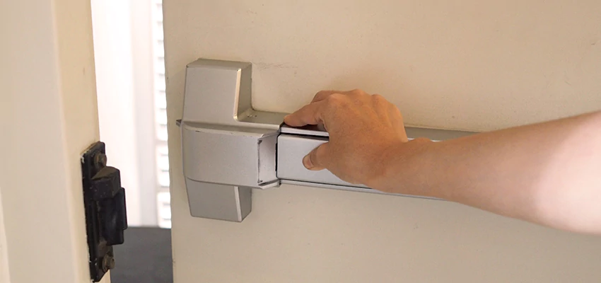 Roller Gate Panic Bar Installation in San Carlos, California